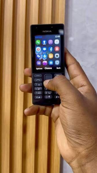Nokia 216 dual sim, Ophalen, Gebruikt, Zwart, Fysiek toetsenbord