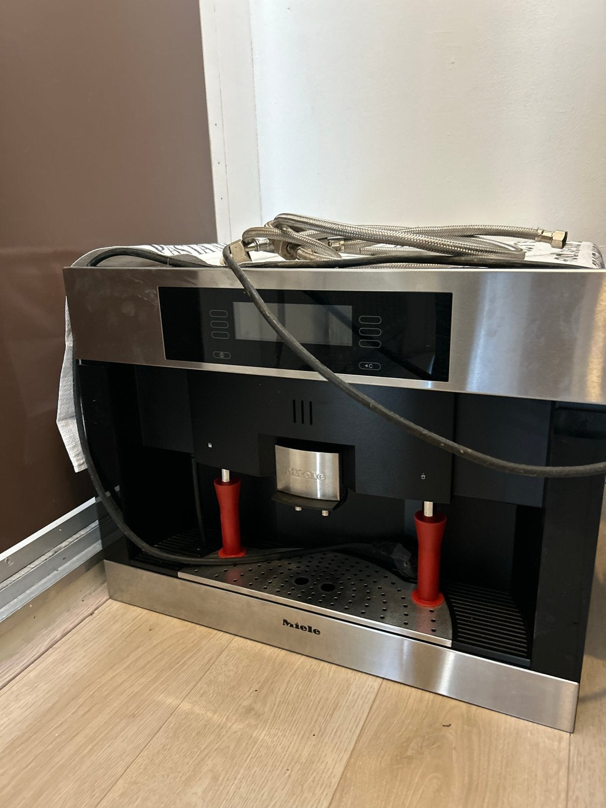 Miele CVA 4080 Inbouw Koffiemachine - Gebruikt, Witgoed en Apparatuur, Koffiezetapparaten, Gebruikt, Koffiebonen, Koffiemachine