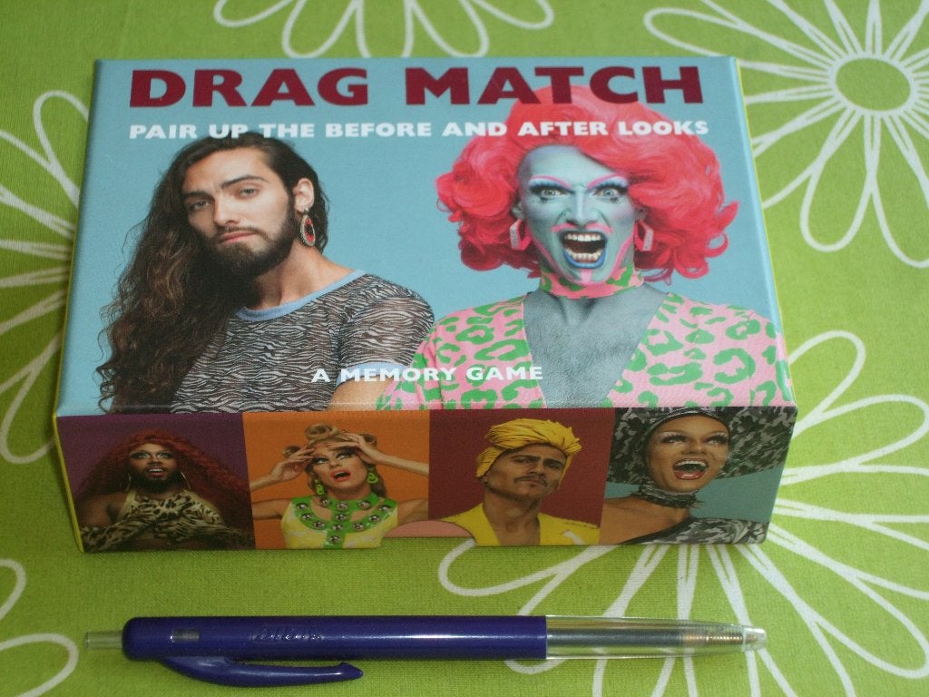 Drag Match - pair up the before and after looks - memory, Een of twee spelers, Ophalen of Verzenden, Zo goed als nieuw, Laurence King Publishing