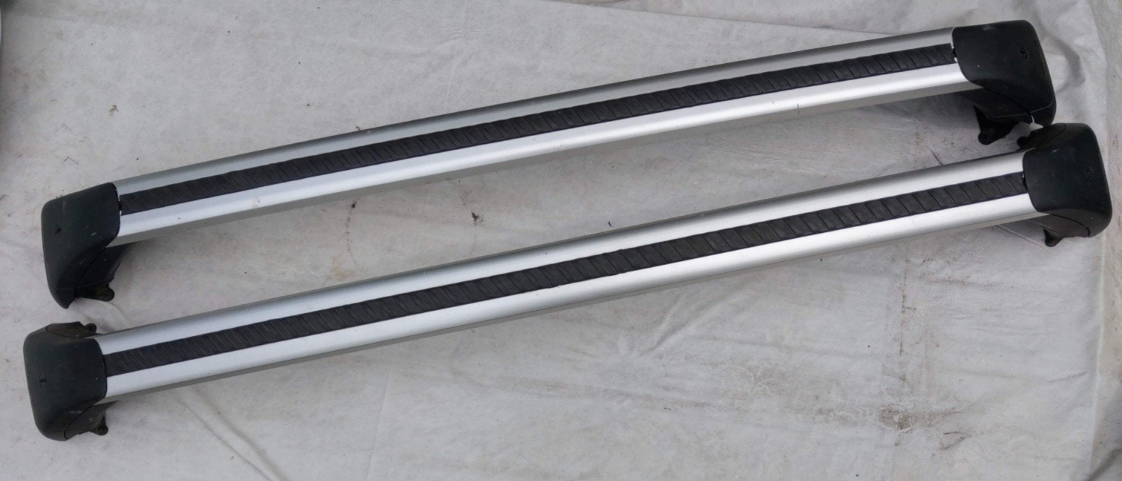 Volvo dakdragers - Origineel, voor V70 zonder roofrails, Auto diversen, Ophalen of Verzenden, Gebruikt