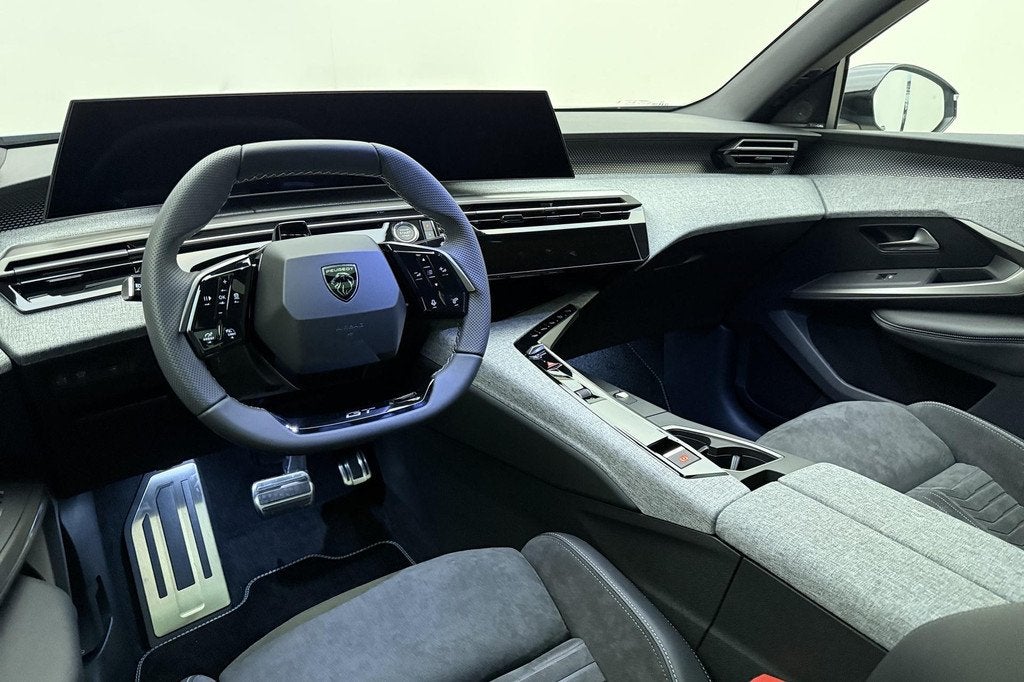 Peugeot e-3008 GT Long Range 97 kWh 230 Pk | OP VOORRAAD | U, Auto's, Peugeot, 32 min, 101 kWh, Blauw, Grijs
