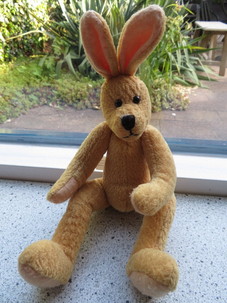 Konijn of Haas merk Sunkid meet ca 32 cm totaal, Konijn, Ophalen of Verzenden, Zo goed als nieuw, Middelgroot (20 tot 80 cm)