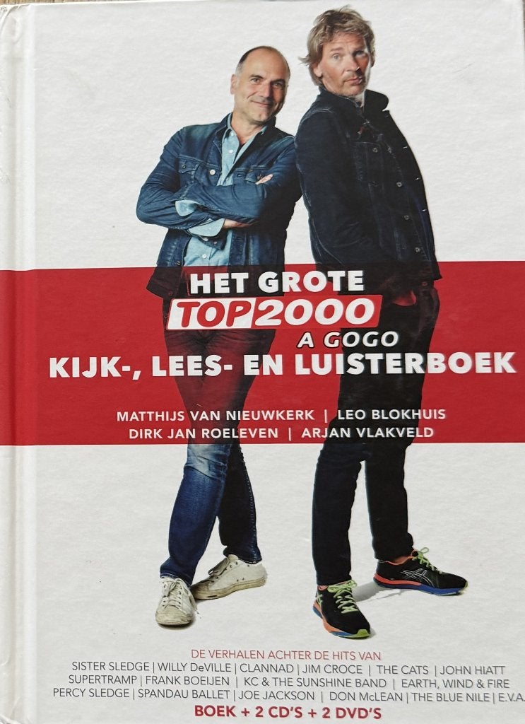 Het grote Top 2000 a gogo kijk lees en luisterboek met 2 cd, Verzenden, Zo goed als nieuw, Algemeen