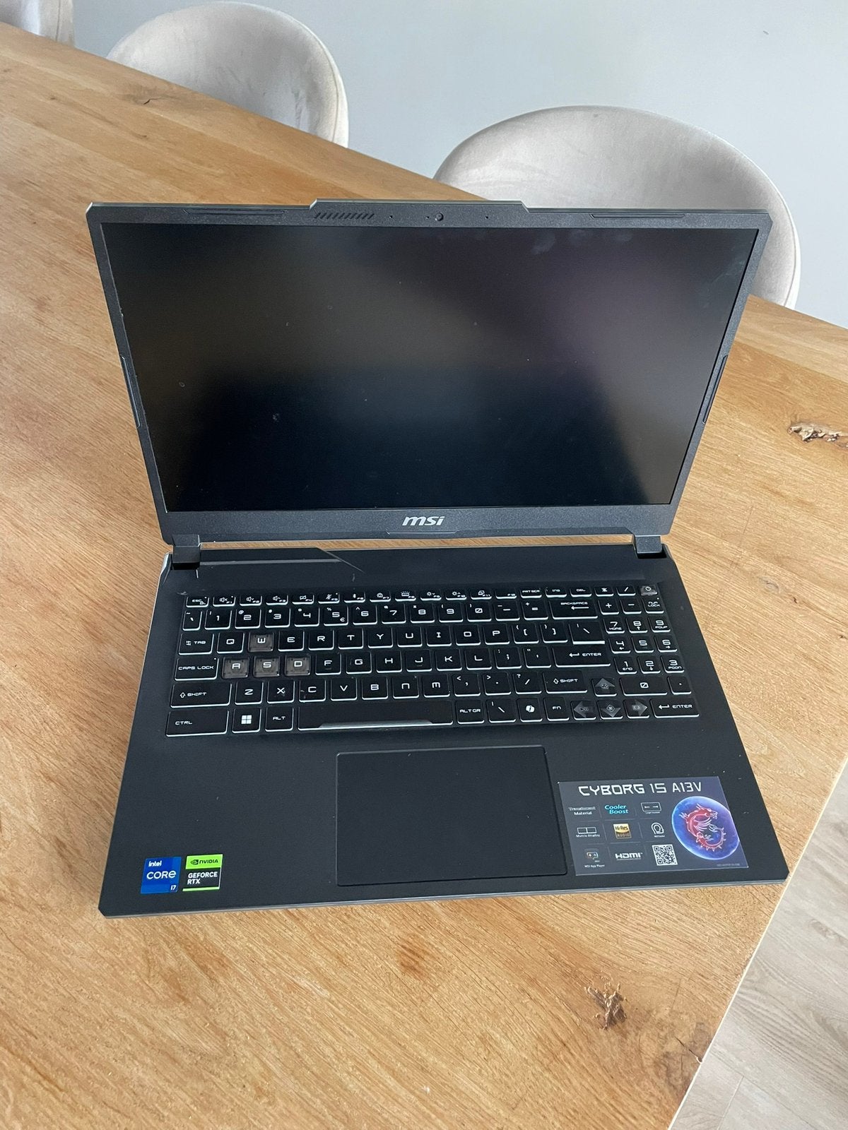 MSI Cyborg 15, Computers en Software, Windows Laptops, Ophalen, Zo goed als nieuw, 15 inch, Gaming