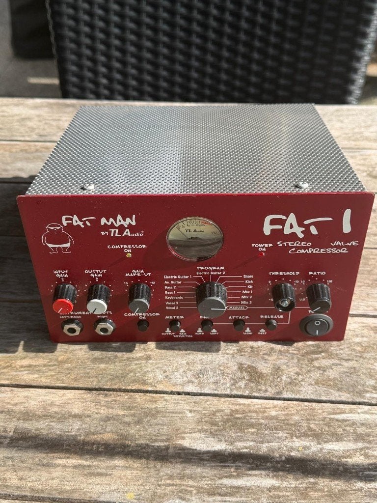 TL Audio Fatman 1 compressor, Muziek en Instrumenten, Ophalen of Verzenden, Gebruikt, Compressor
