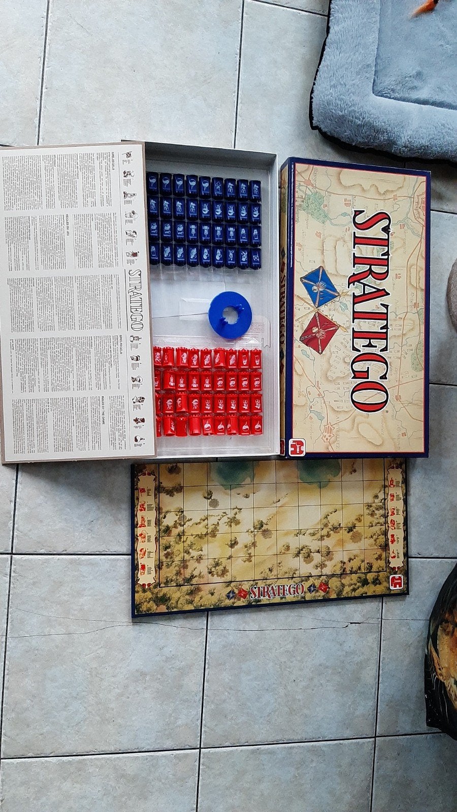 Stratego...izgs, Ophalen