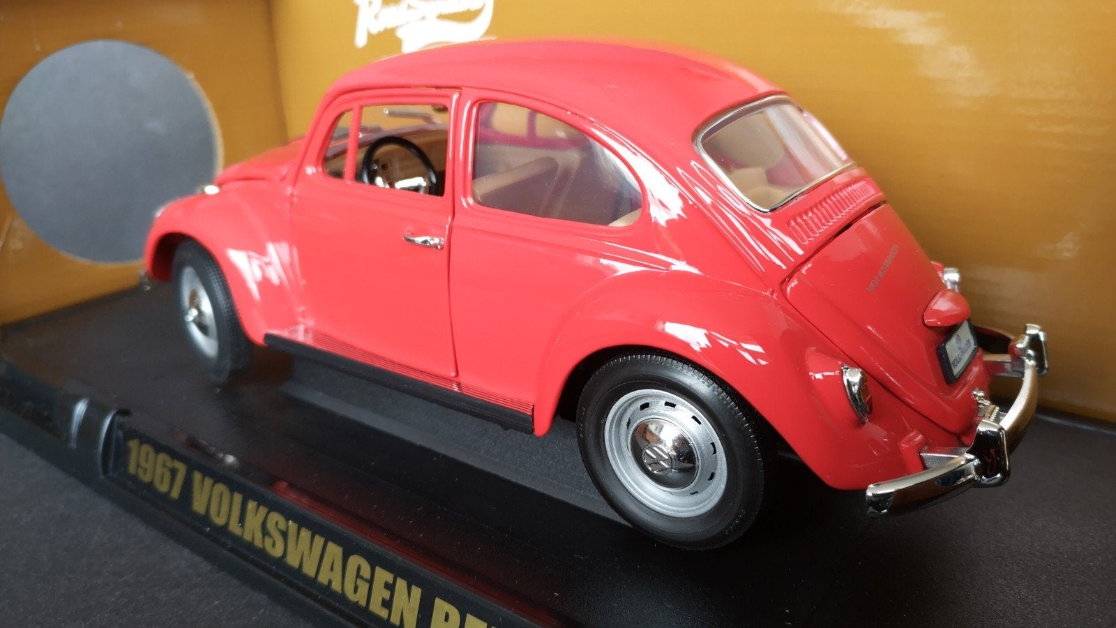 Volkswagen VW Beetle Kever 1967 1:18 Yatming Pol, Overige merken, Auto, ., Nieuw