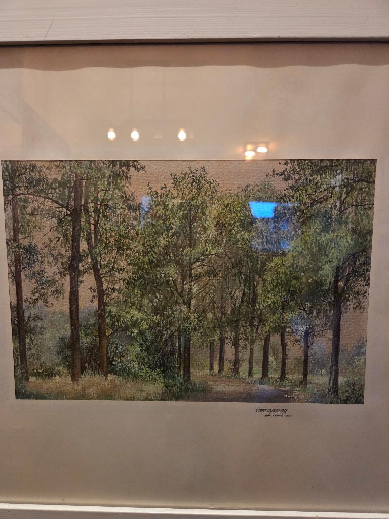 Schilderij Tienrayseweg Bert Coppus 1958 (51 x 41 cm), Ophalen