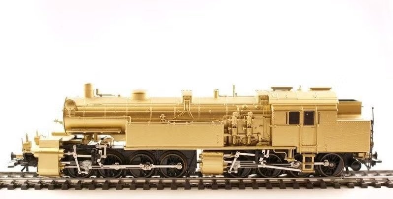 Marklin 34969 – Dig Stoomloc BR 96 Mallet goudkleurig in ovp, Wisselstroom, Locomotief, Nieuw, Ophalen of Verzenden