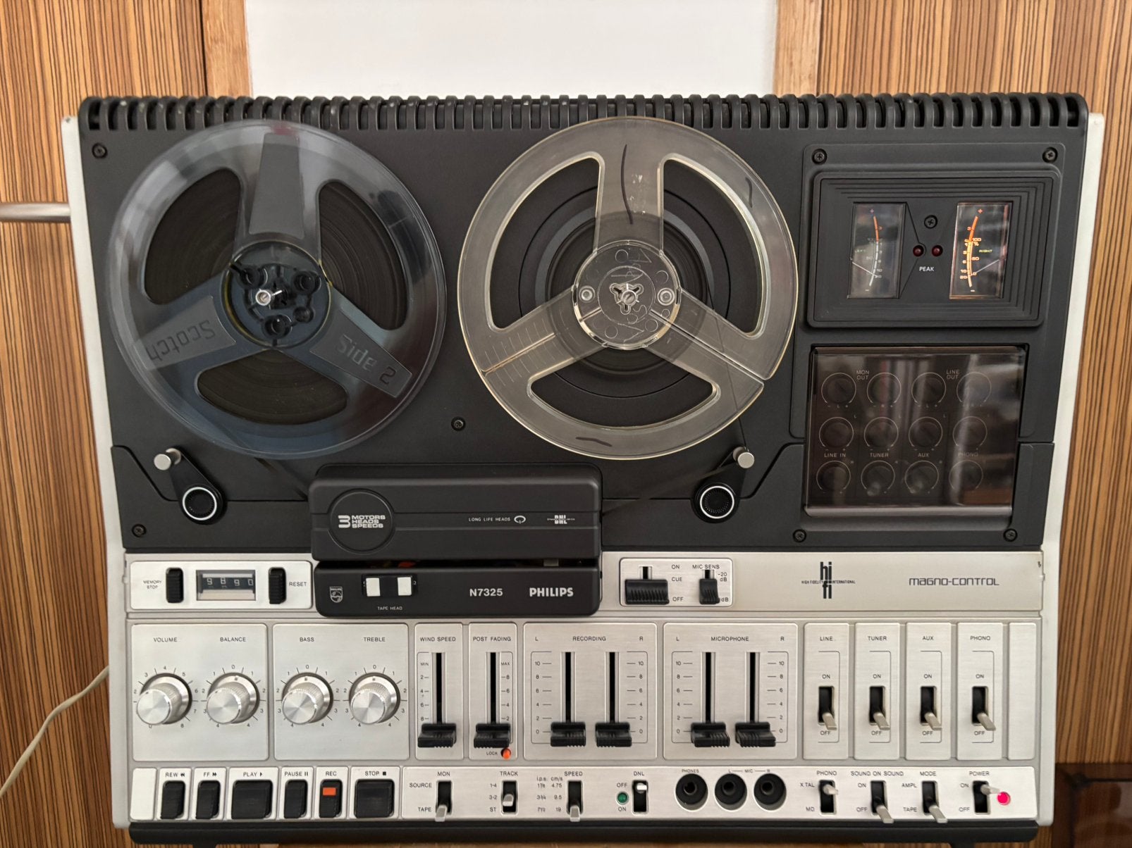 Te koop : Philips bandrecorder 7325 defekt, Ophalen, Bandrecorder
