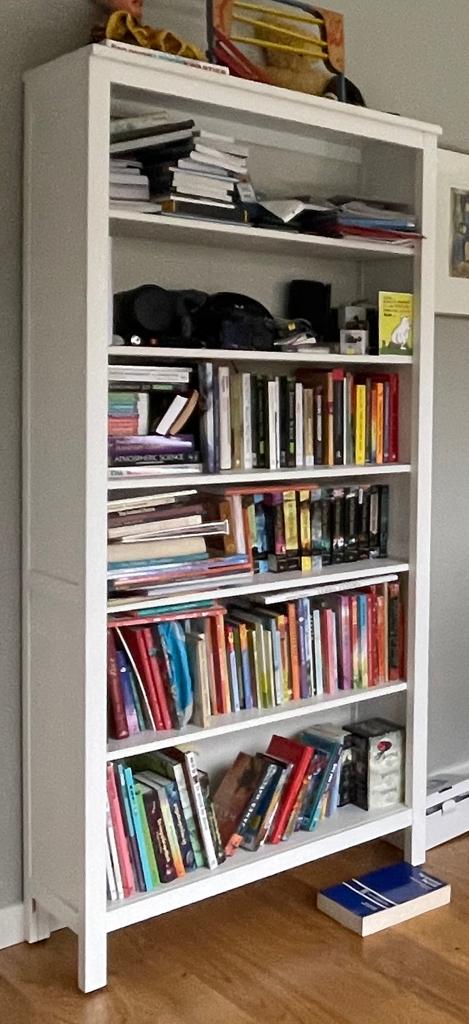 Ikea hemnes boekenkast wit, Ophalen, Gebruikt, 50 tot 100 cm, 25 tot 50 cm