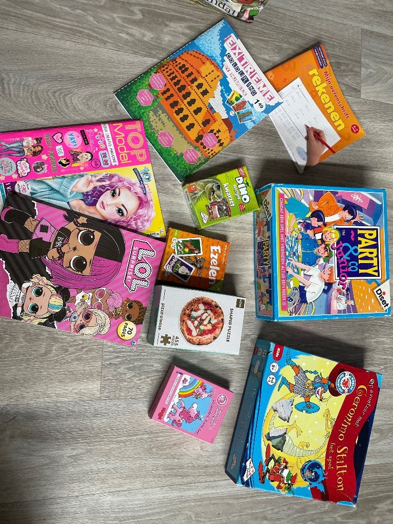 Spellen pakket party en co geronimo stilton topmodel lol, Ophalen of Verzenden