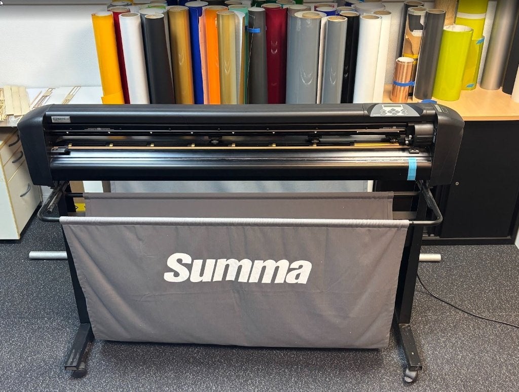 Snijplotter Summa d120 incl. assortiment avery kleuren folie, Gebruikt, Overige thema's, Overige materialen, Machine