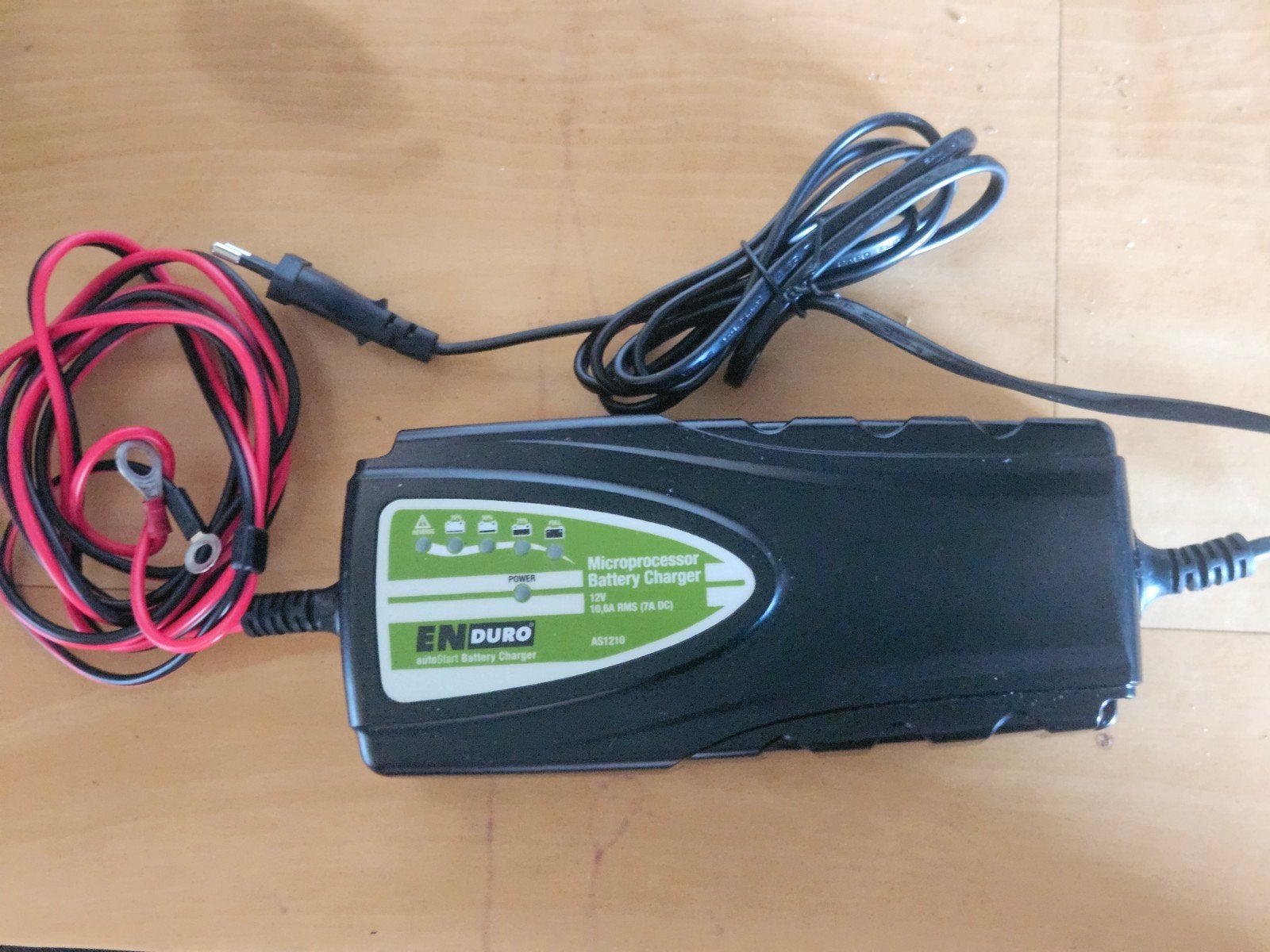EN DURO Microprocessor Acculader AS1210 - 12V 7A, Ophalen of Verzenden, Gebruikt