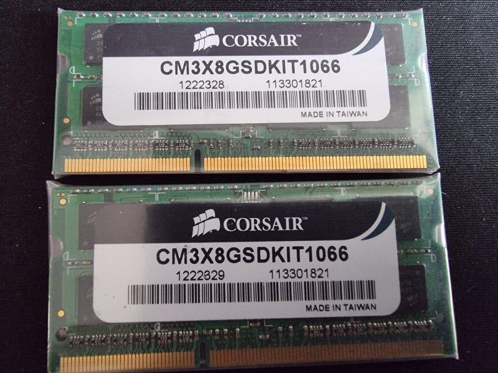 8GB (2X4GB) DDR3 PC3-8500 1066Mhz 2Rx8 Corsair, 8 GB, DDR3, Ophalen of Verzenden, Zo goed als nieuw