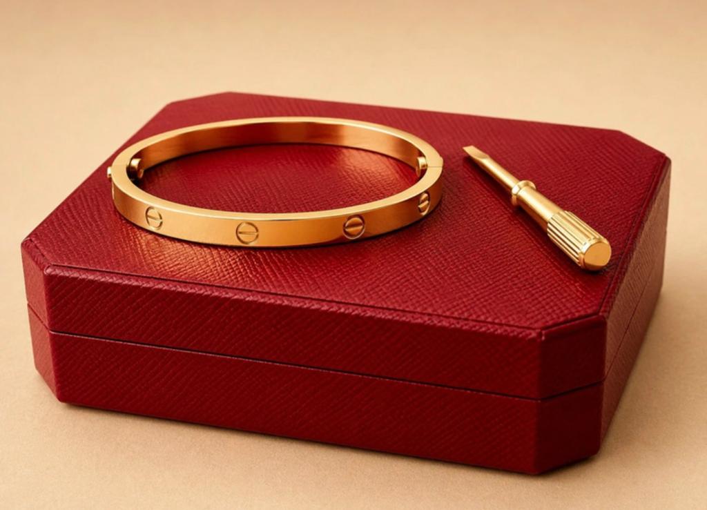 Cartier Love Bracelet goud size 18, Ophalen, Zo goed als nieuw, 17 tot 18, Dame