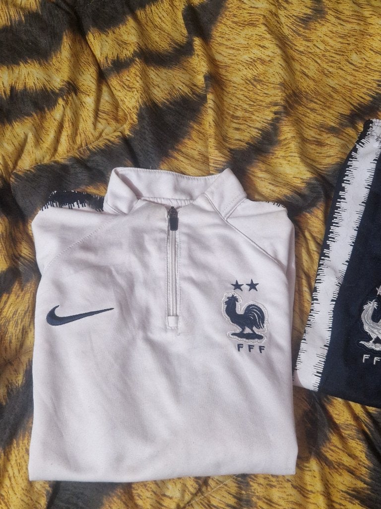 Frankrijk 2018 Voetbal Trainingspak (12/13 jaar), Maat XS of kleiner, Ophalen, Gebruikt, Trainingspak