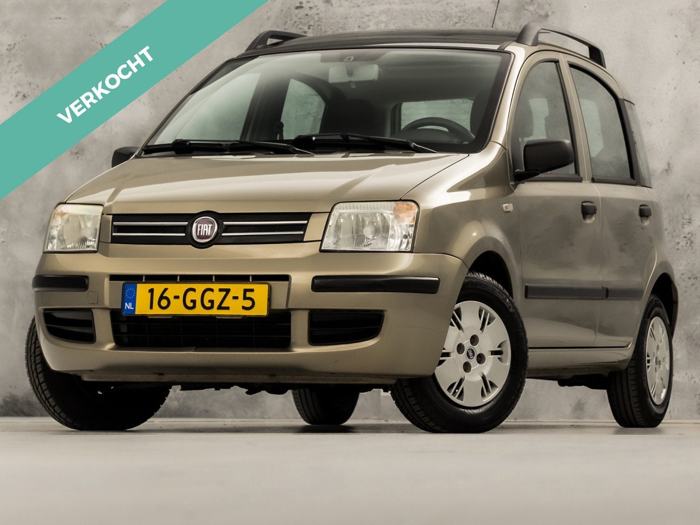 Fiat Panda 1.2 Sport (PANORAMADAK, AIRCO, RADIO, SPORTSTOELE, Auto's, Fiat, Voorwielaandrijving, 12 maanden, Stof, Gebruikt