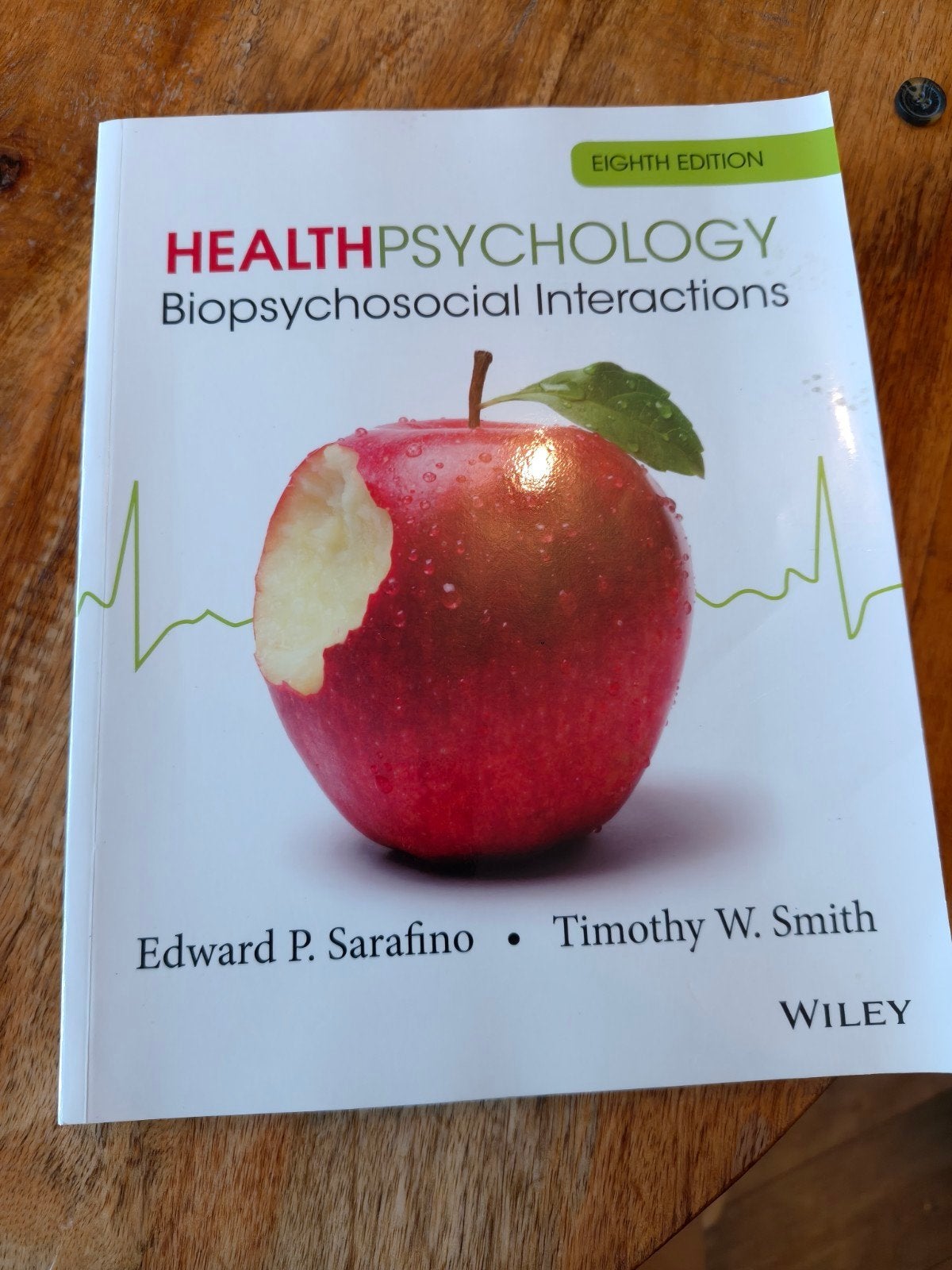 Health Psychology: Biopsychosocial Interactions (8e), Zo goed als nieuw, Edward P. Sarafino, Timothy W. Smith, Gamma, HBO