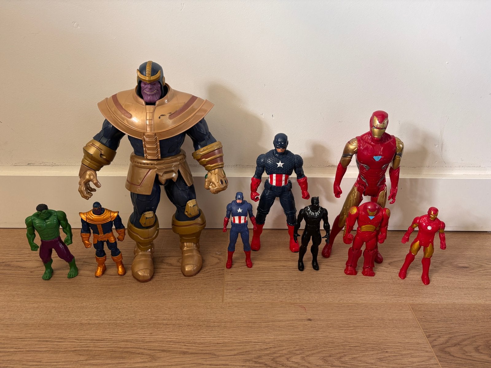 Marvel Avengers actiefiguren set, Ophalen of Verzenden, Gebruikt