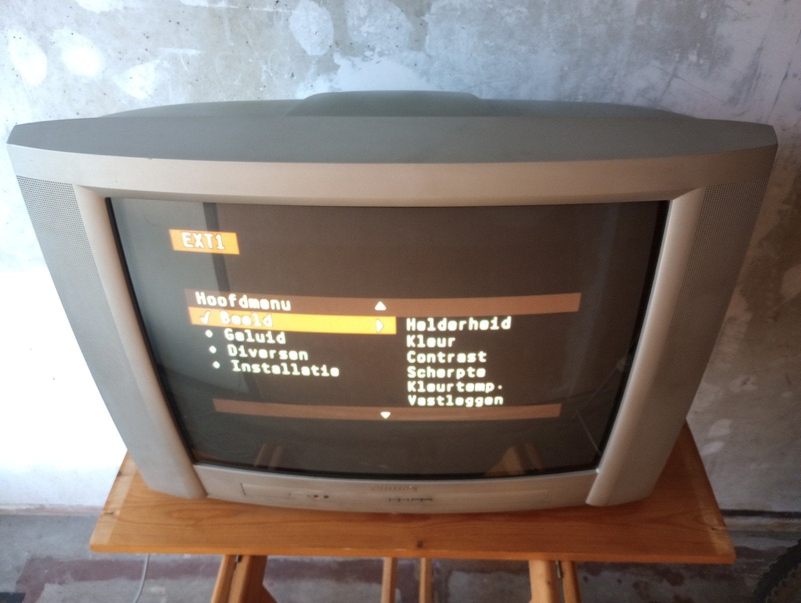 Philips 25PT5107/01 CRT Televisie/Video-monitor, Ophalen
