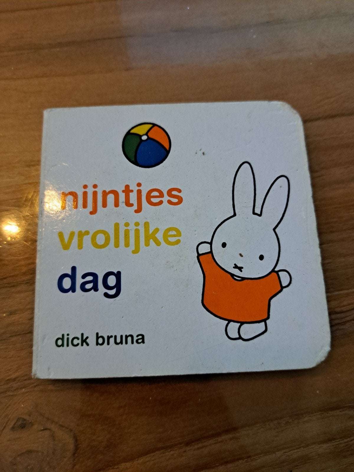 Nijntjes Vrolijke Dag - Dick Bruna (60 jaar Nijntje), Ophalen of Verzenden, Zo goed als nieuw, Dick Bruna, 1 tot 2 jaar