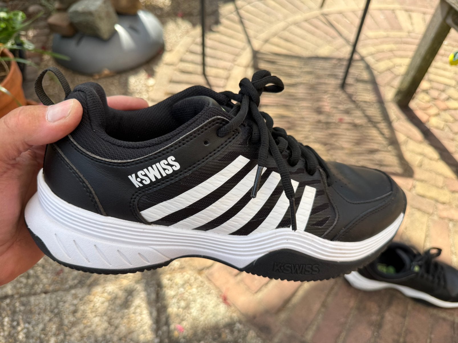 Tennisschoenen Heren-43, K-Swiss, Schoenen, Zo goed als nieuw, Ophalen