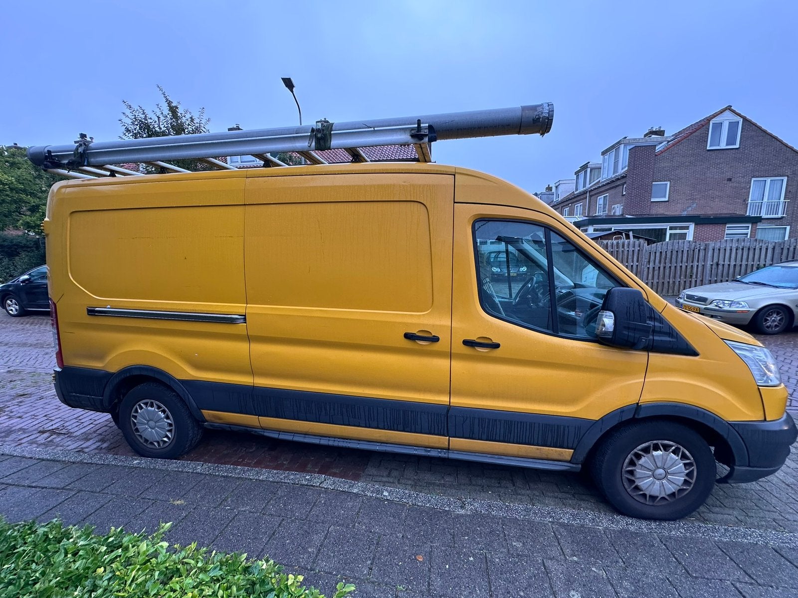 Ford Transit L3h2 Tdci 125pk FWD (euro V) 2014, Auto's, Voorwielaandrijving, Euro 5, Zwart, 4 cilinders