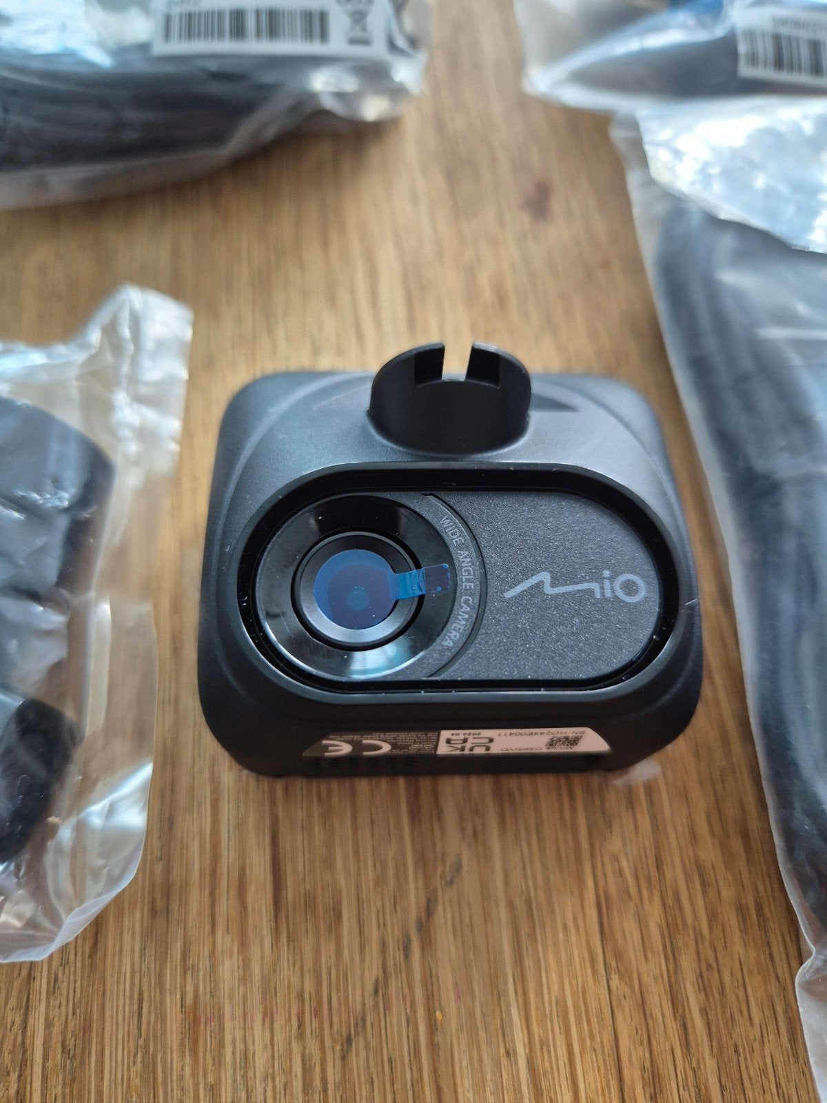 Mio MiVue C595WD dashcam in nieuwstaat, Zwart, Ophalen of Verzenden, Zo goed als nieuw, GPS