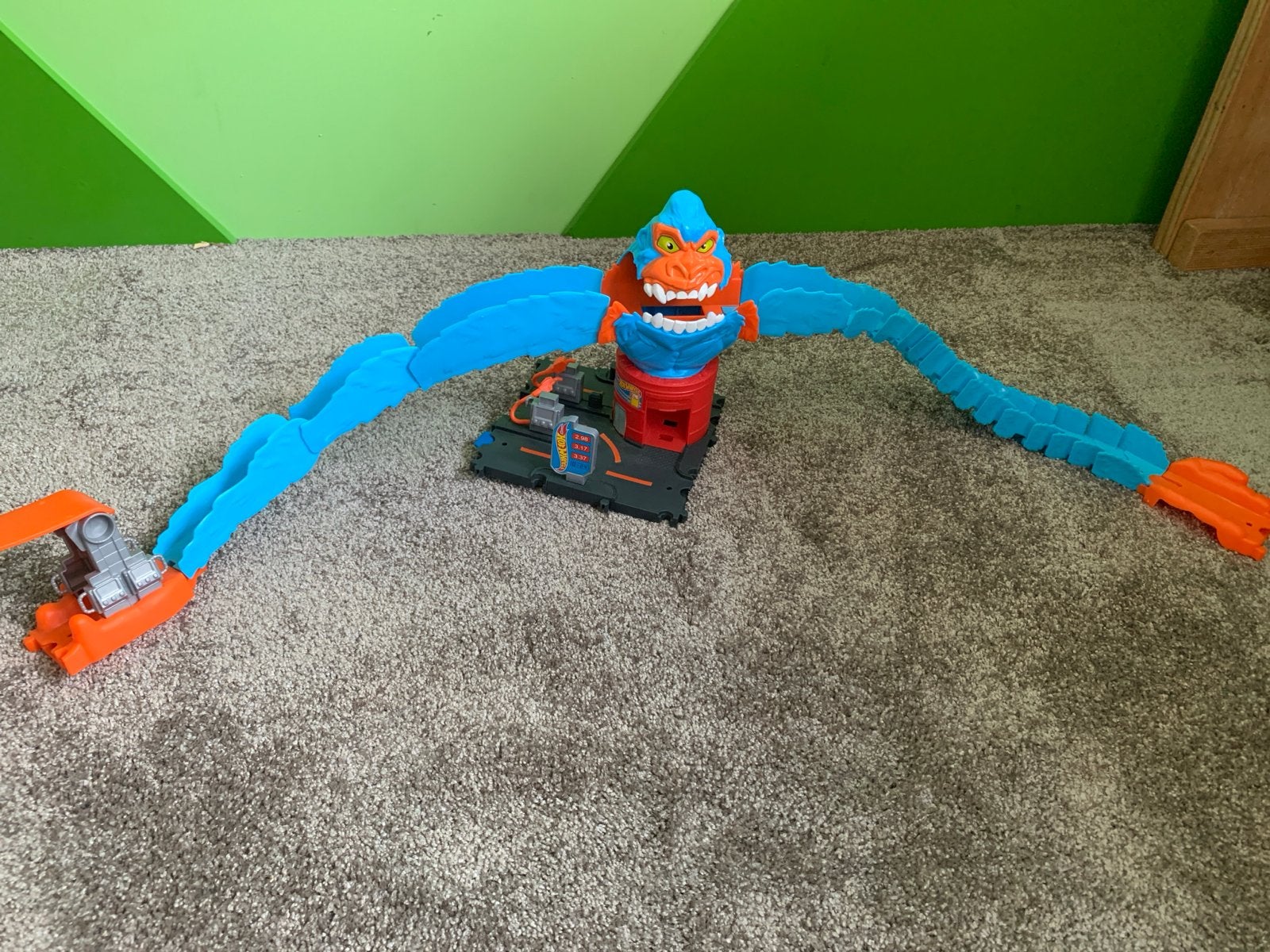 Hot Wheels City Gorilla Attack Speelset, Ophalen of Verzenden, Zo goed als nieuw, Jongen of Meisje