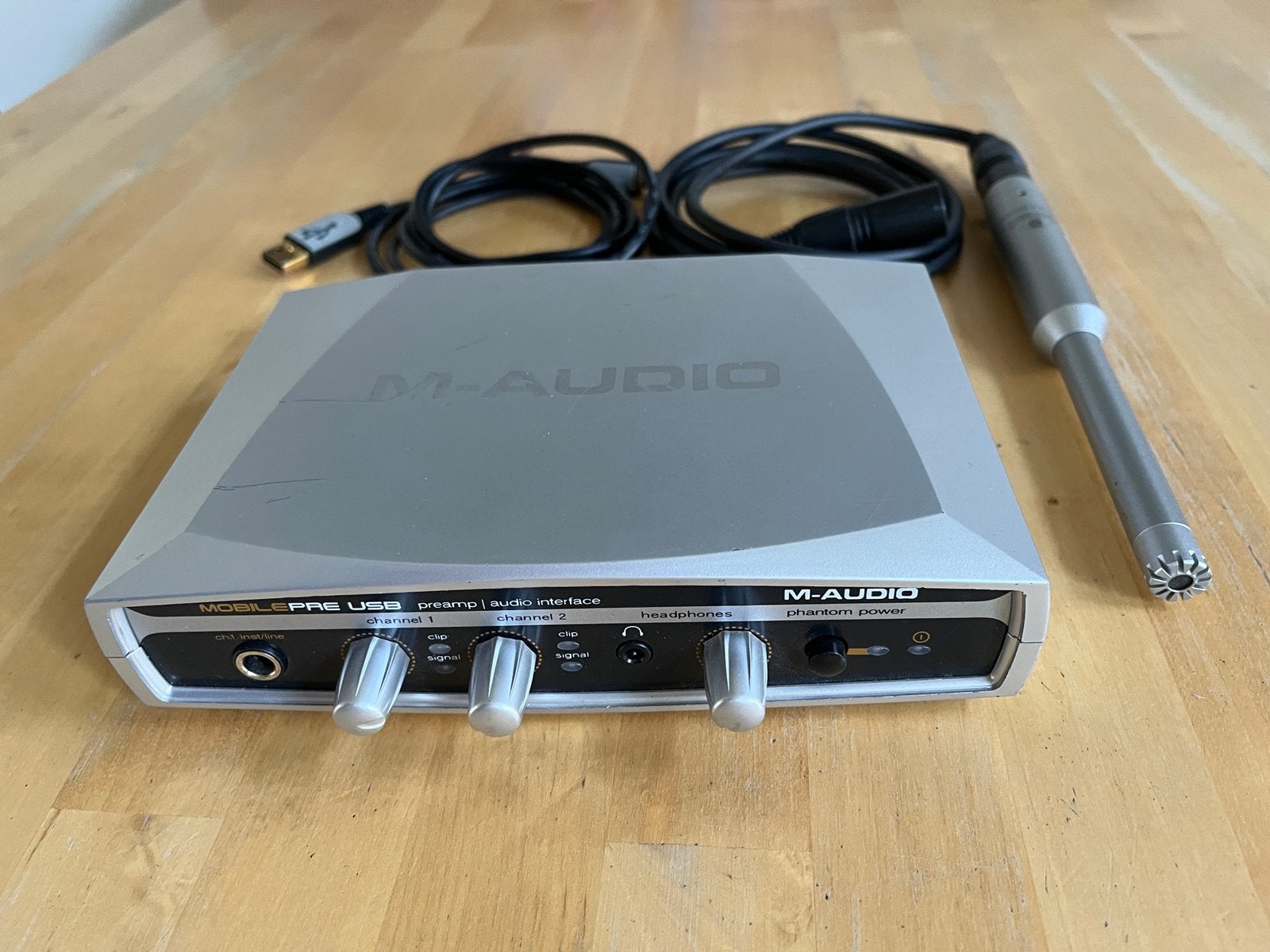 M-Audio MobilePre USB, Ophalen of Verzenden, Gebruikt, Audio