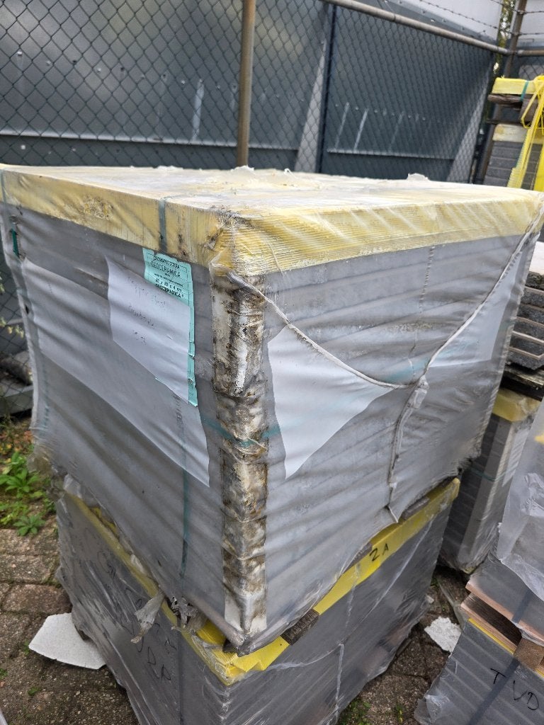 geoceramica 80x80x4 copper steel (€35,- p/m²) (9,6m²), Keramiek, Nieuw, Terrastegels, 5 tot 10 m²