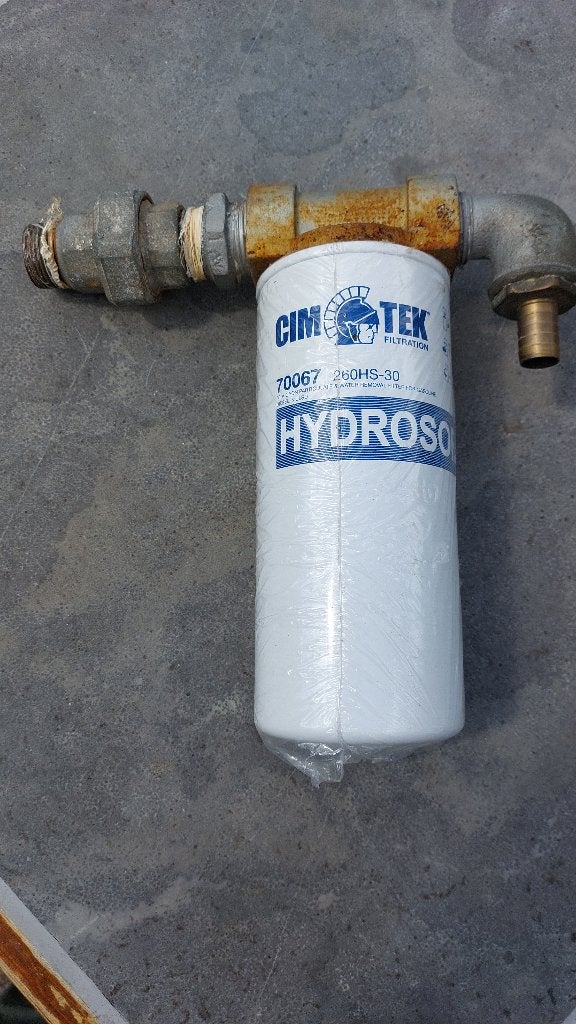 diesel / benzine filter, Ophalen, Gebruikt