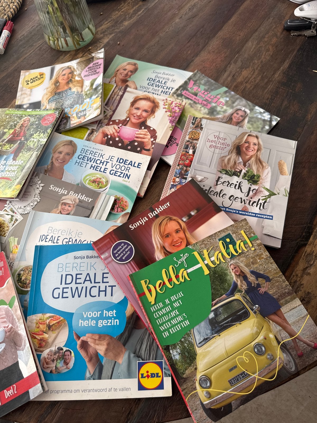 15 Sonja Bakker boeken - Dieet en Voeding, Boeken, Ophalen of Verzenden, Gelezen, Dieet en Voeding