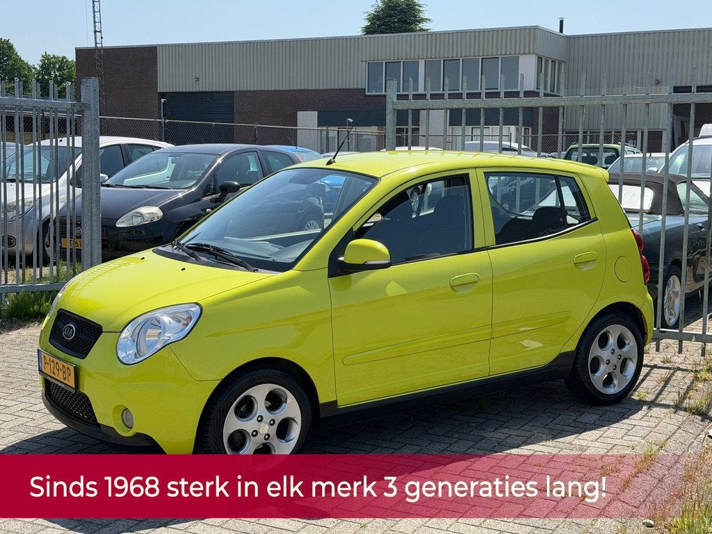 Kia Picanto 1.1 X-clusive 5 deurs! Airco ECC l Stoelverwarmi, Stof, Gebruikt, Zwart, 4 cilinders