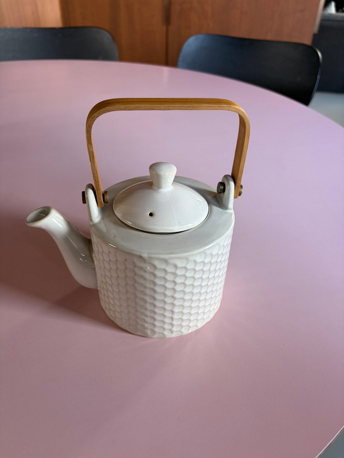 ASA Selection: Linna Tea Pot Piqué White with Strainer, 25oz, Ophalen of Verzenden