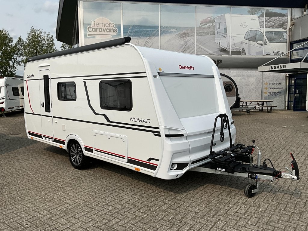Dethleffs Nomad 460 EL MOVER-LUIFEL-NIEUW MODEL, Caravans en Kamperen, Caravans, Standaardzit, Bedrijf, Tot en met 3, Dethleffs