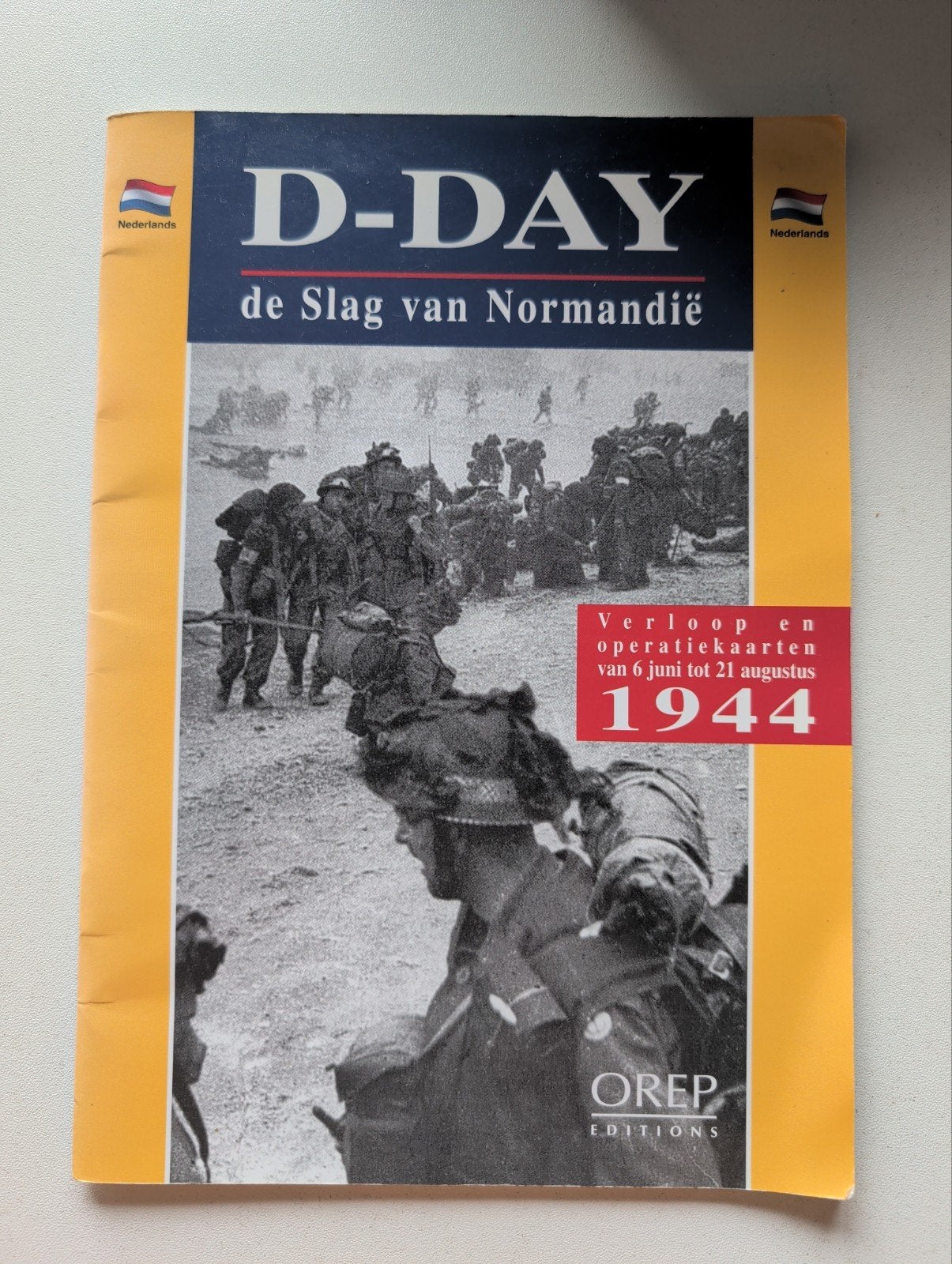 Boek: D-Day de Slag van Normandië (Orep Editions), Ophalen of Verzenden, Landmacht, Gelezen, Tweede Wereldoorlog