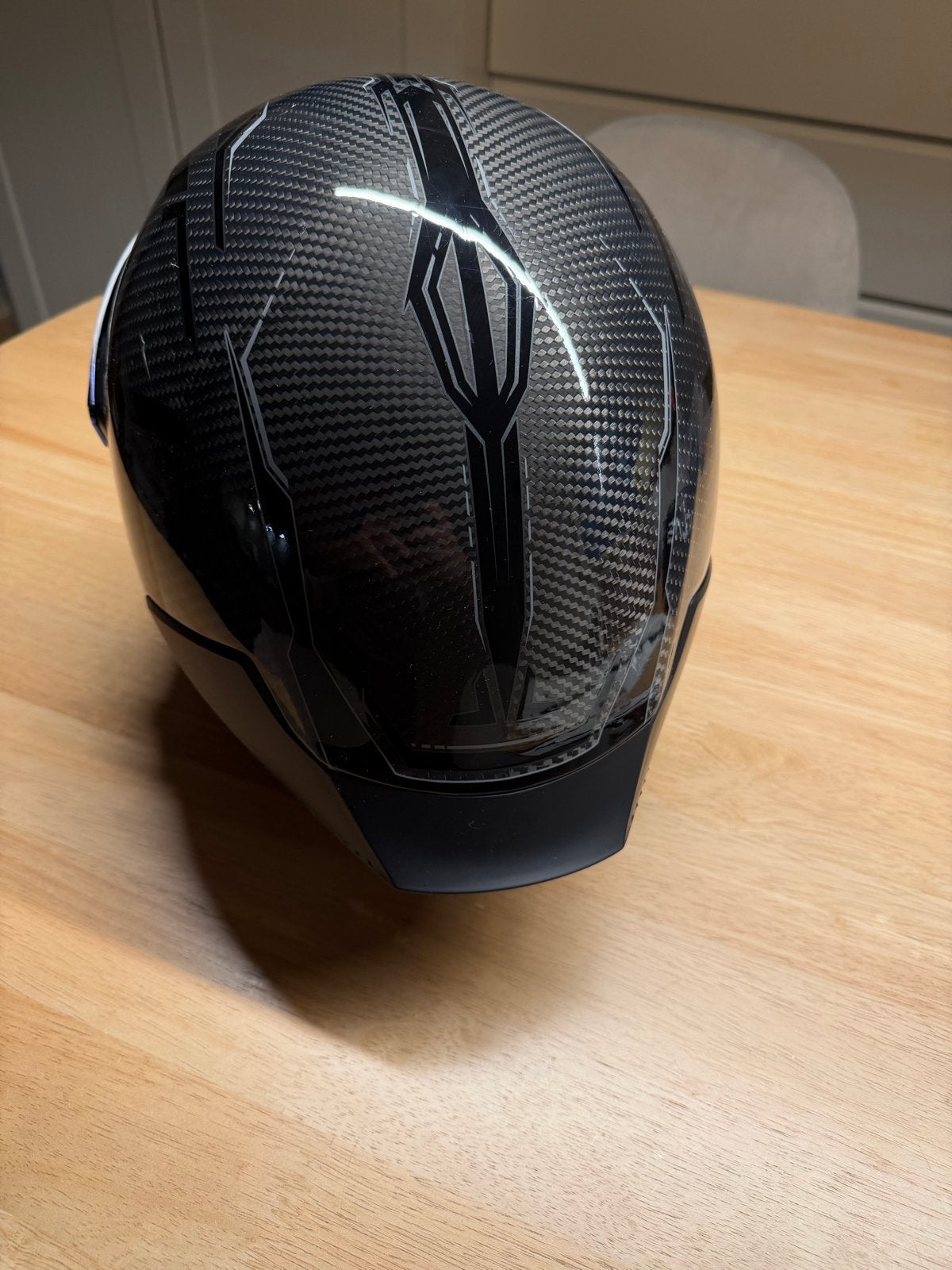 Ruroc Atlas 4.0 Track Carbon M/L – 3 vizieren + POV Mount, Motoren, Ophalen, Tweedehands, Integraalhelm, Overige merken