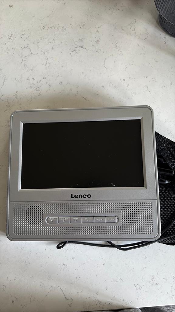Lenco MES-203 Draagbare DVD speler met Monitor met Tas, Gebruikt, 50 Hz, Minder dan 40 cm, Ophalen