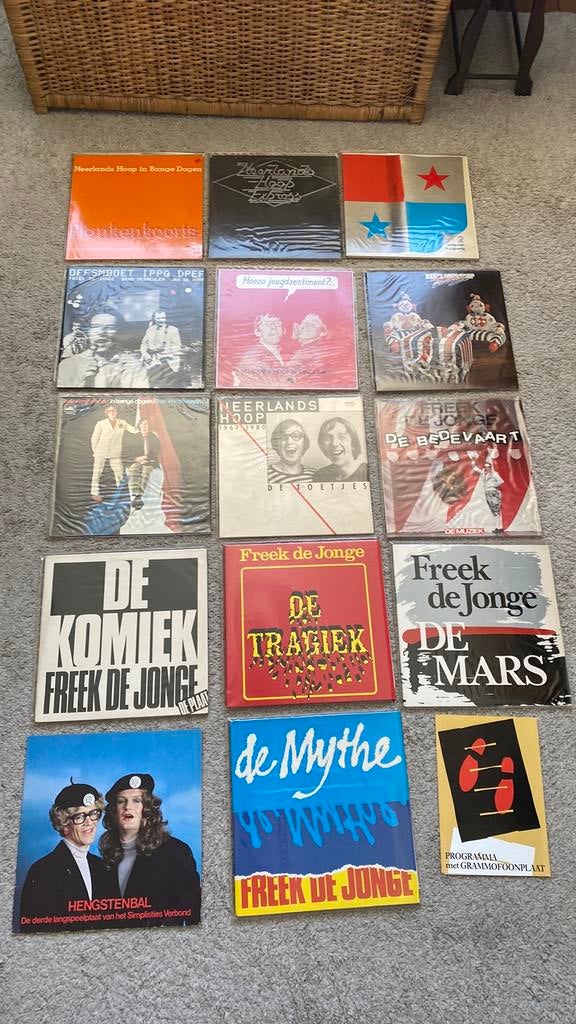 Neerlands Hoop Freek de Jonge, Cd's en Dvd's, Ophalen of Verzenden, Zo goed als nieuw, Overige formaten