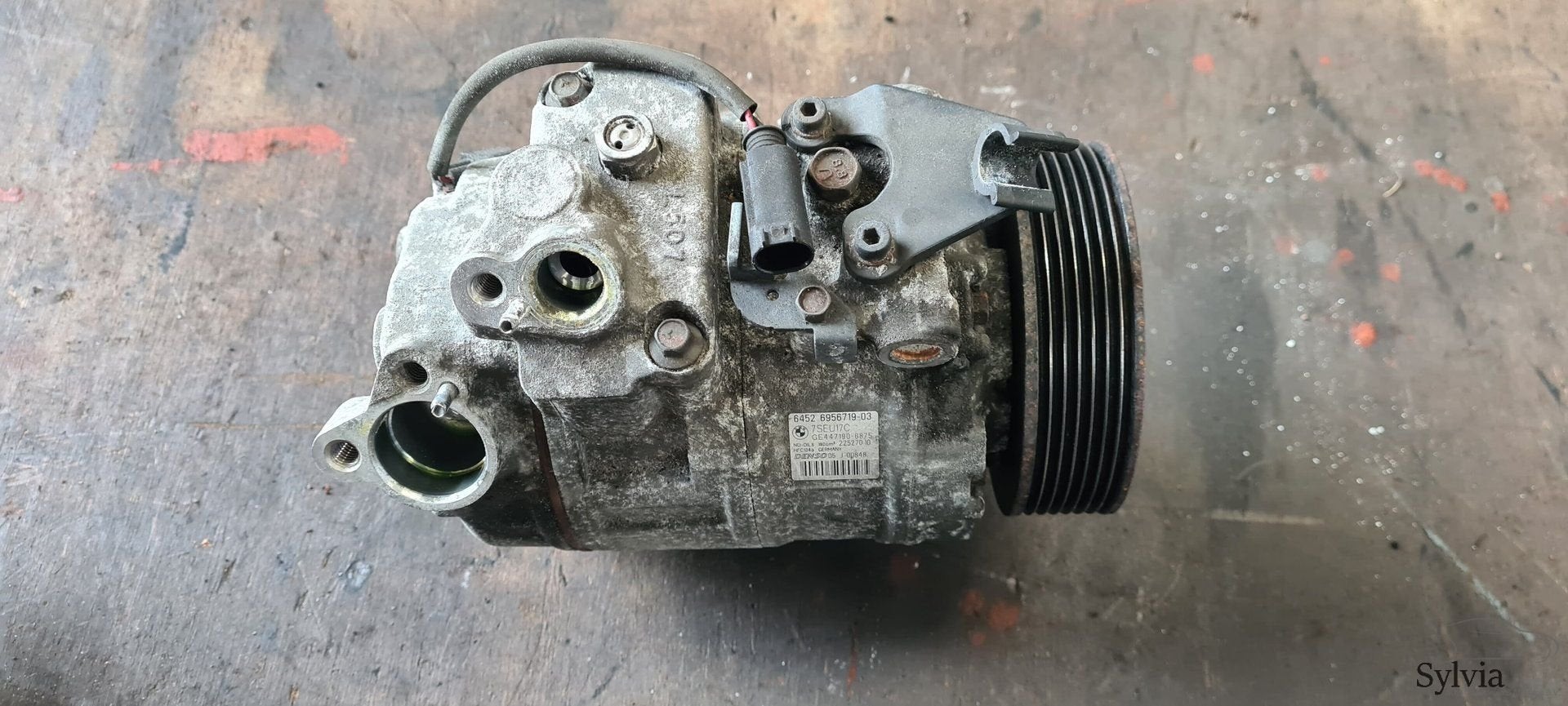Airco aircopomp BMW 1 / 3 serie E88 E82 E90 E91 E92 E93 X1 E, Gebruikt, -, -, Ophalen of Verzenden