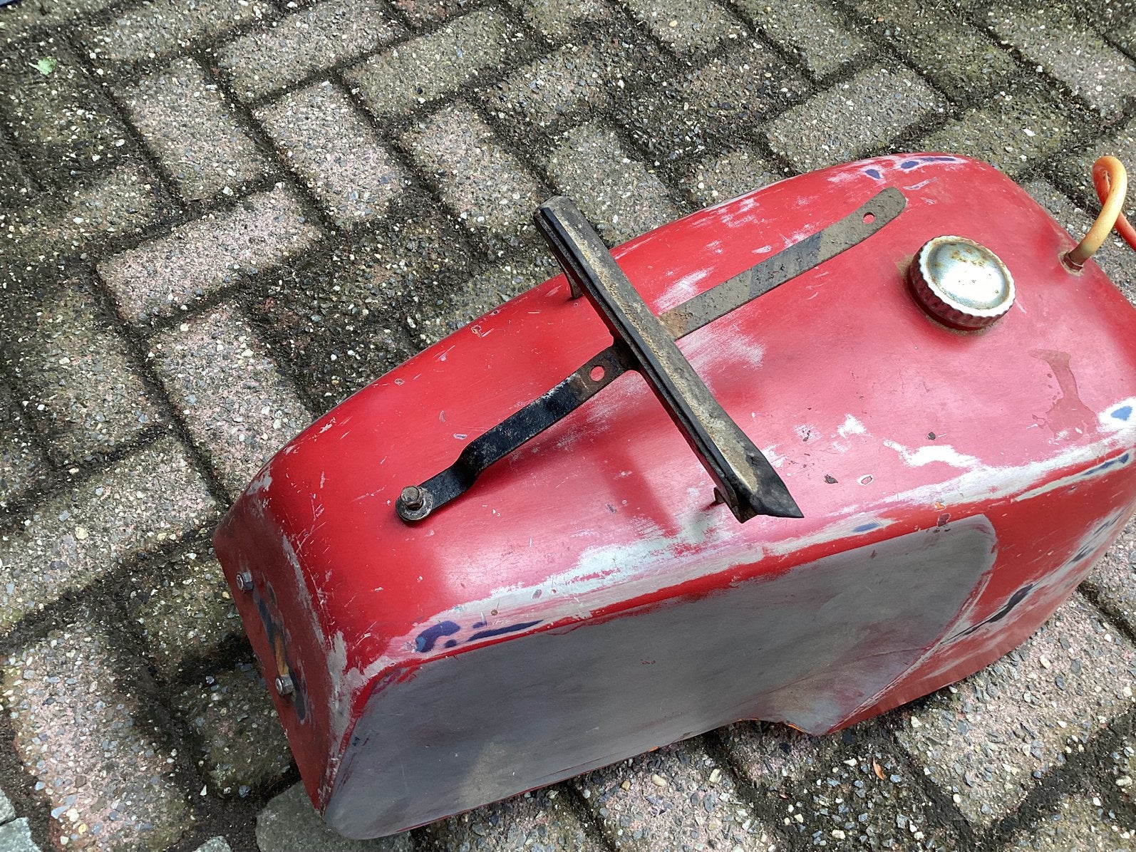 Classic vintage race tank voor honda cb jaren 70tig, Motoren, Ophalen of Verzenden