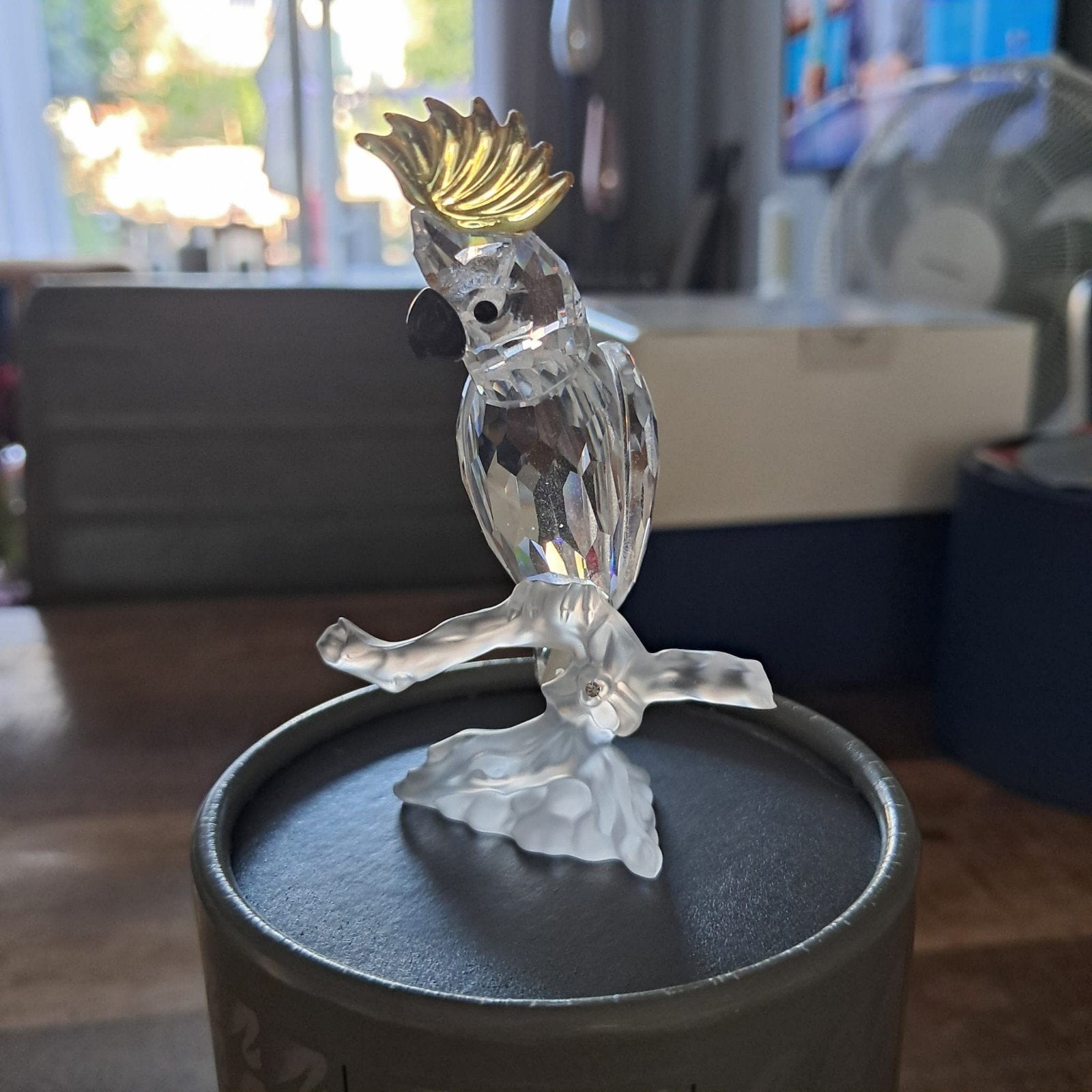 Swarovski kristallen vogels - diverse modellen, Ophalen of Verzenden, Zo goed als nieuw, Figuurtje