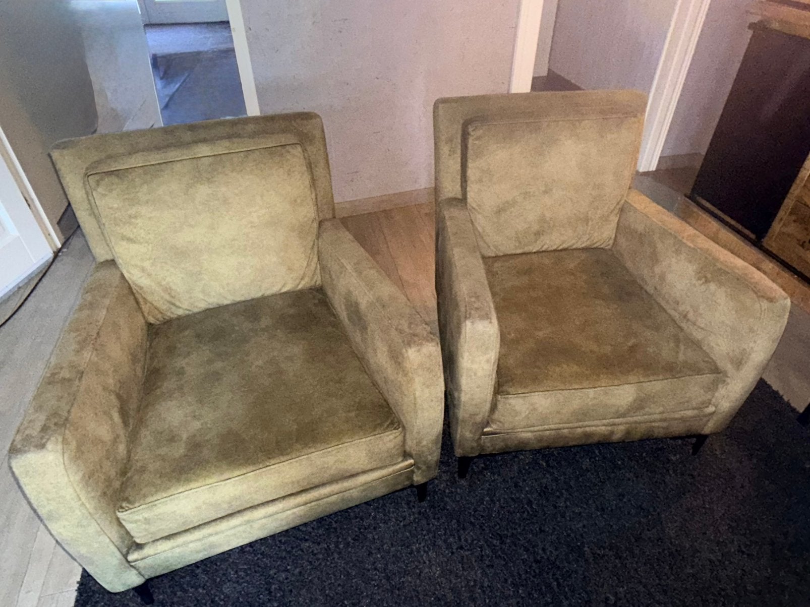 Olav fauteuils 2 stuk, Ophalen, Zo goed als nieuw, 75 tot 100 cm, 50 tot 75 cm