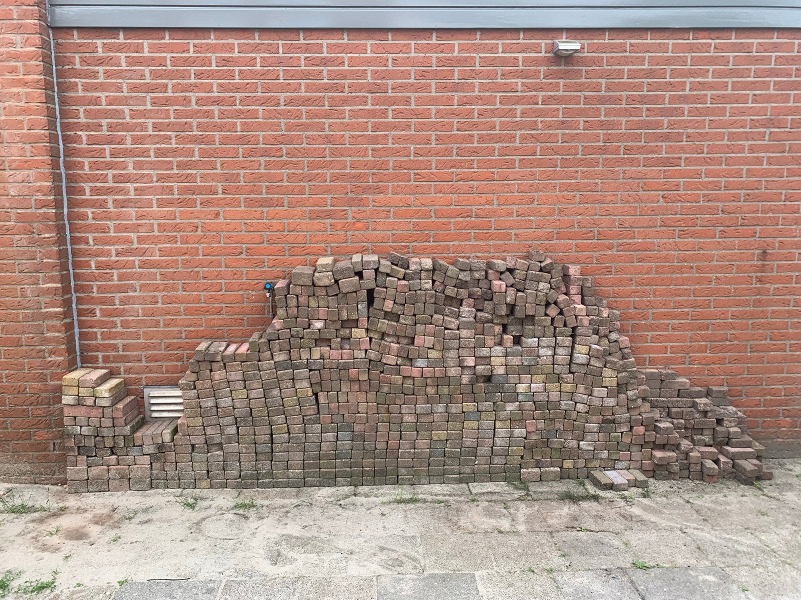 Gratis klinkers op te halen, Ophalen, Gebruikt, Klinkers, 10 m² of meer