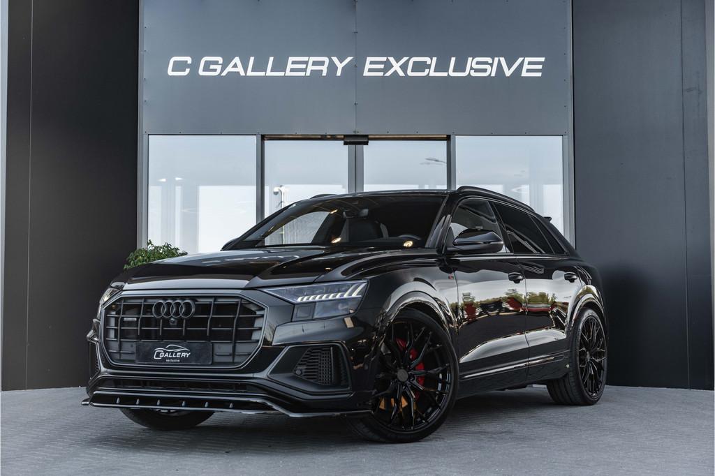 Audi Q8 55 TFSI e quattro Pro Line - S Line | 23" Concaver |, Automaat, Gebruikt, 2995 cc, Zwart