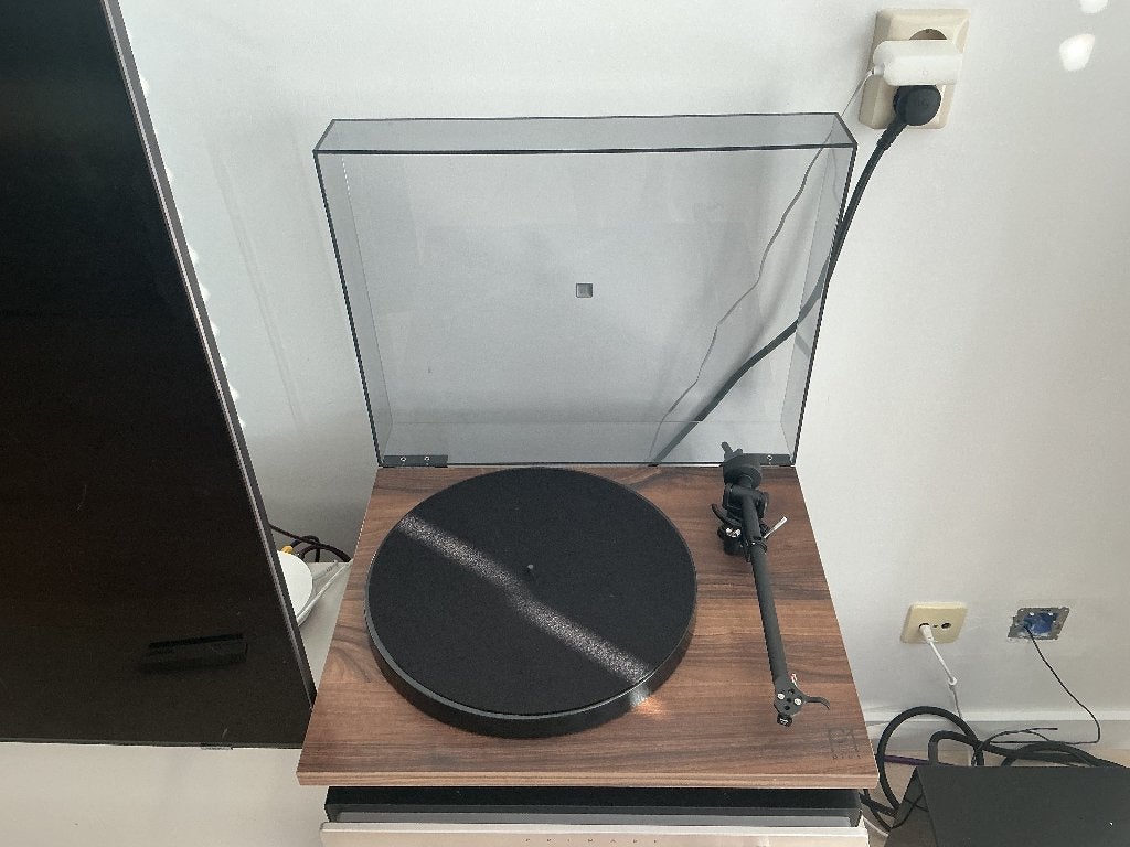 Platenspeler Rega Planar 1 plus, Ophalen, Zo goed als nieuw, Platenspeler, Overige merken