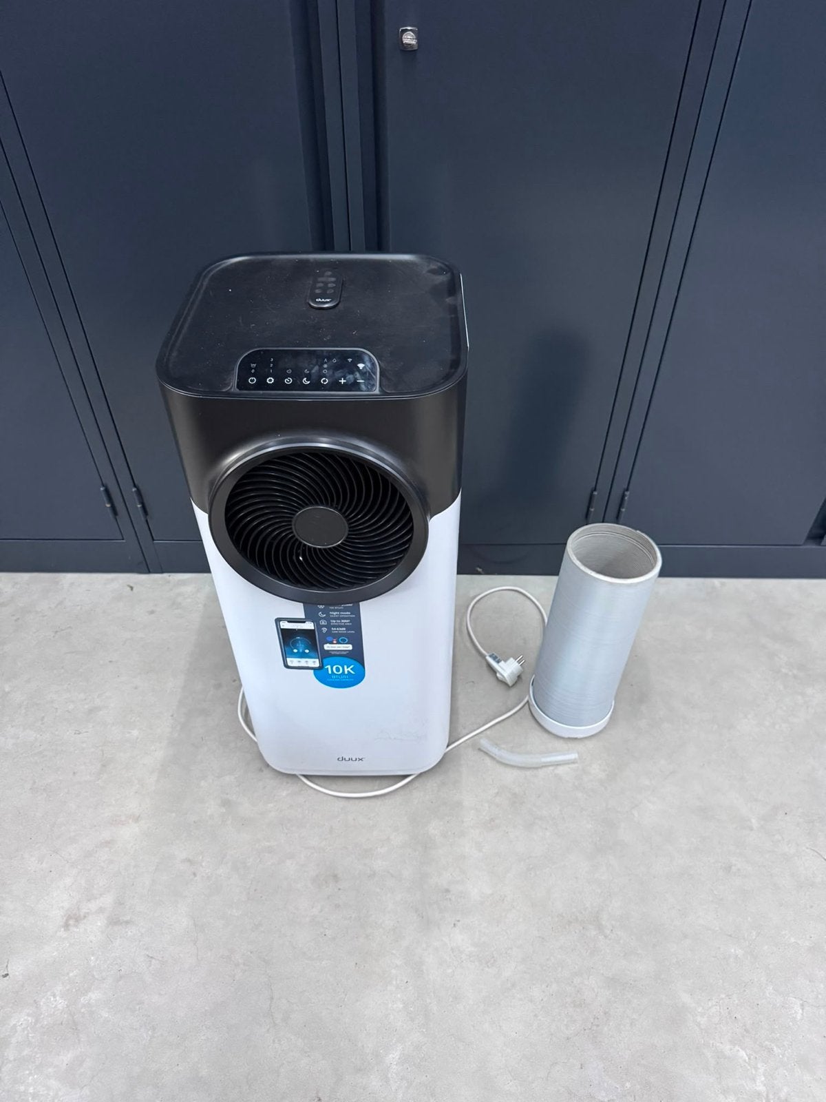 Duux Mobiele Airco 10.000 BTU, Ophalen, Gebruikt, Minder dan 60 m³, 3 snelheden of meer