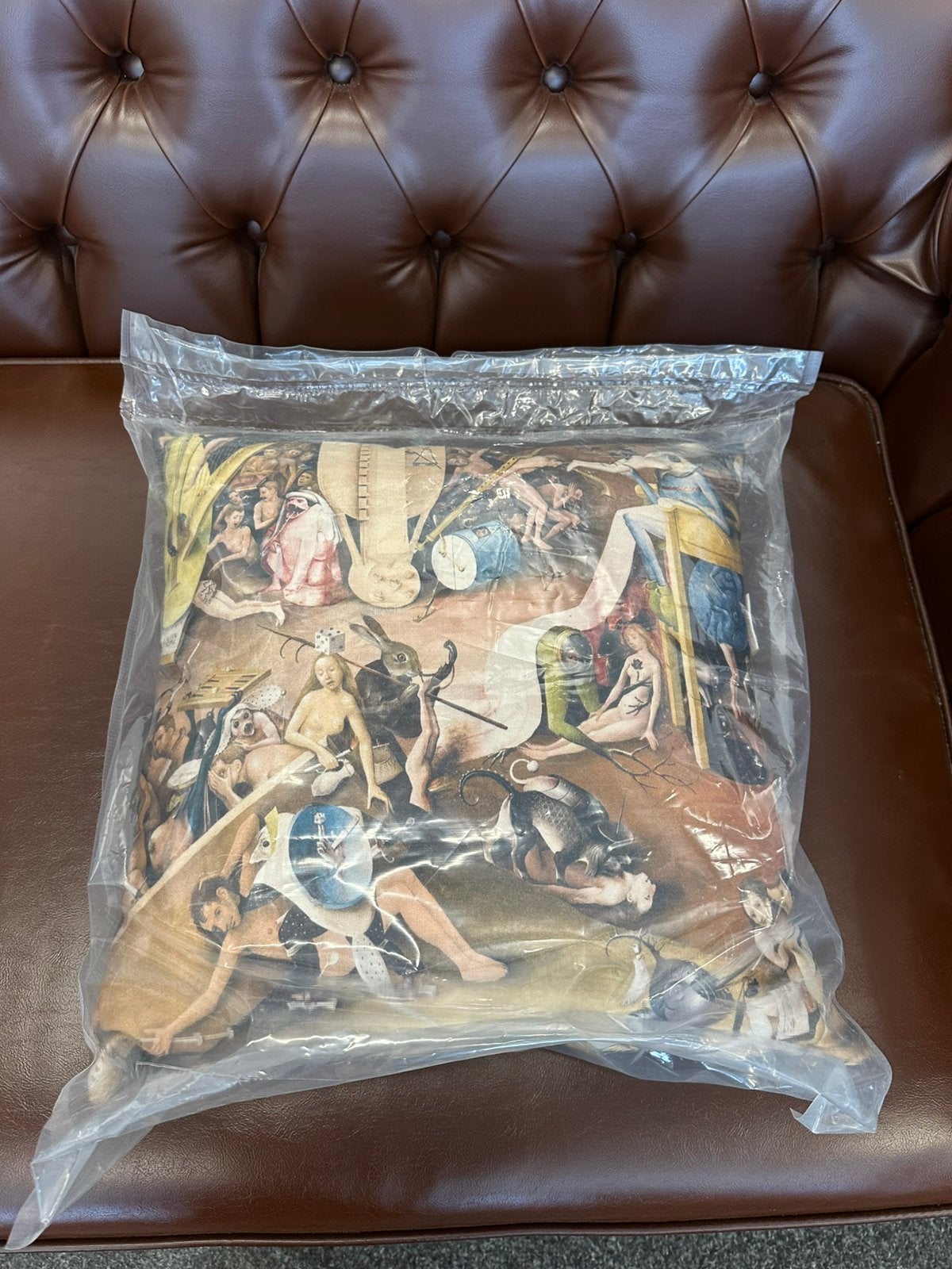 Jeroenbosch kussen, Ophalen of Verzenden, Nieuw, Vierkant